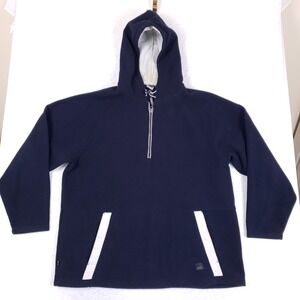Colorado Fleece Pullover Hoodie Mens XXL 1/4 Zip‎ Blue Vintage Gorpcore Outdoor